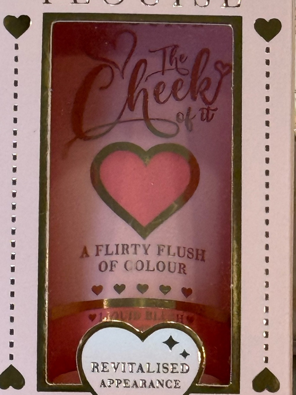 P. Louise The Cheek of It Blusher. Lychee Lady Liquid Blush. New in Box